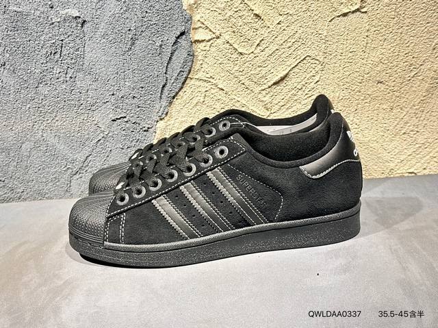 160 #新品上市实拍 阿迪达斯Adidas三叶草 Originals Superstar贝壳头系列低帮经典百搭休闲运动板鞋 货号:Ji0124 Qwldaa