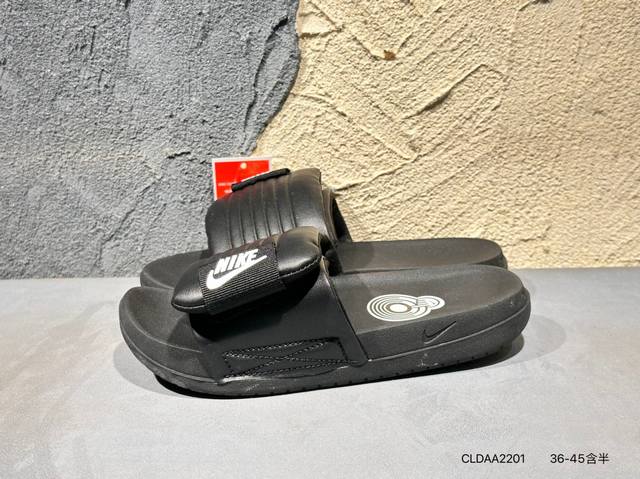 120 #新品上市实拍 简介：耐克Nike Offcourt Slide 夏季单品夏季Nk拖鞋夏新款一字拖透气轻便材质方面仿佛也采用了Eva发泡材质打造 Dq