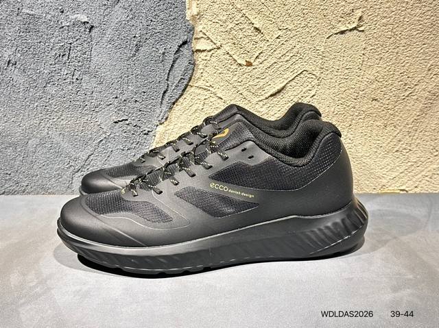 340 #新品上市实拍 Ecco爱步 广东原版透气 配备原版三件套 防尘纸 高弹大底 全头层牛皮 新款百搭休闲款 纯手工制成 鞋面走线工整 清晰质感 原单品质