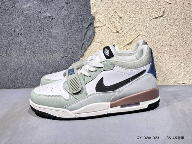 230 #新品上市实拍 Nike Air Jordan Legacy 312 Low 乔丹最强三合一混合版 白绿有着交错结合的设计，它的名字就展现出它所包含的鞋