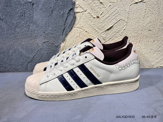 180 #新品上市实拍 阿迪达斯Adidas Originals Superstar 贝壳头经典百搭休闲运动板鞋 Jp9310高密度Eva发泡软缓震中底拉帮工艺