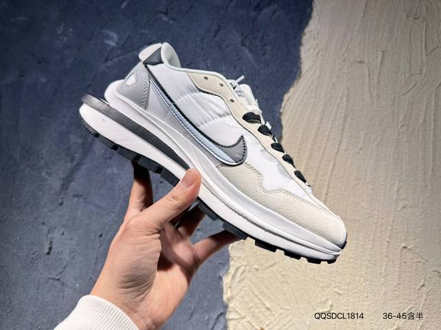 150 #新品上市实拍 Sacai X Vaporwaffle 华夫三代3.0走秀重磅联名 货号：Dd3035-200 Qqsdcl1814