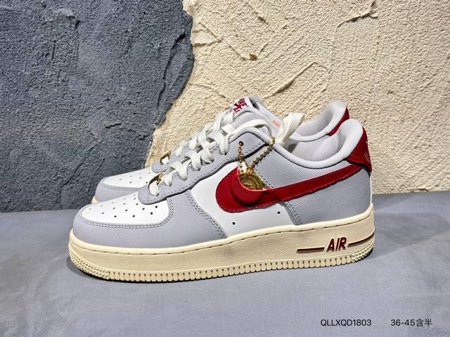 130 #特价实拍 Nike Air Force 1 Low 07 “帆布白” 原楦头原纸板 打造纯正低帮空军版型 专注外贸渠道 全掌内置蜂窝气垫 原盒配件 原