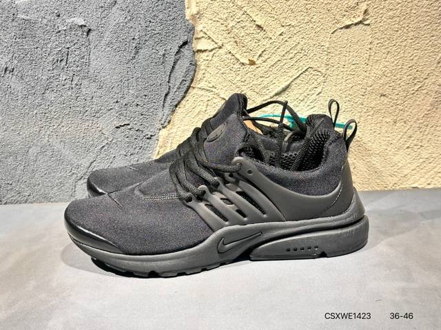 120 #经典实拍 Nike Air Presto 耐克王一代系列“Black White Oreo”黑白奥利奥 848132-010 Csxwe1423