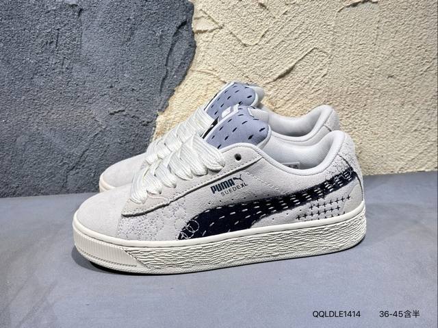 140 #新品上市实拍 Puma彪马Suede Xl Skate男女鞋复古休闲鞋运动厚底增高板鞋395777 Qqldle1414