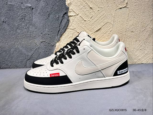 220 #新品上市实拍 耐克 Nike Court Borough Low *猿人头小空军 低帮百搭透气休闲运动板鞋男女鞋。经典耐用的设计，兼顾舒适脚感和出众风