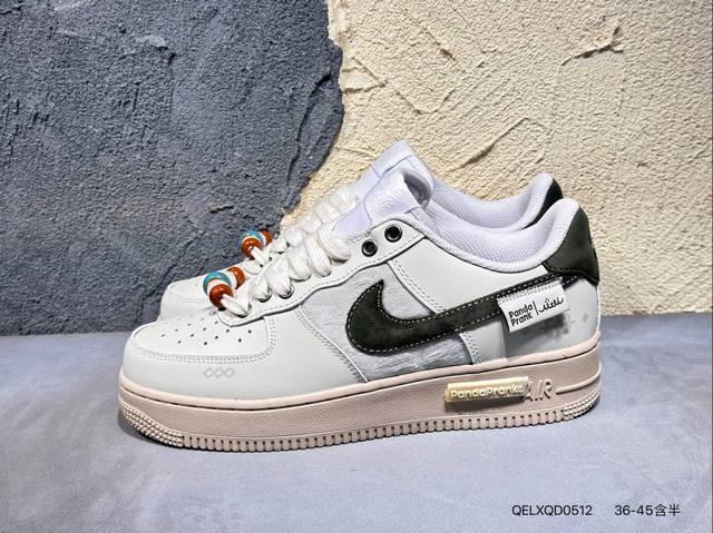 170 #新品上市实拍 Air Force 1 Low’07 空军一号低帮休闲板鞋 定制皮料 原楦原纸板 纯正空军版型 内置全掌气垫 货号：男 Cw2288-1