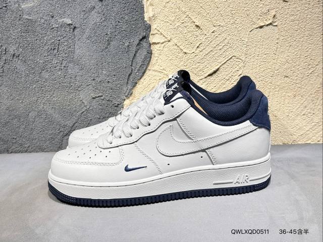 160 #新品上市实拍 Nk Air Force 1'07 Low 空军一号低帮休闲板鞋 Hm9483-001 #原楦头原纸板 原装鞋盒 内置全掌气垫 原厂鞋底