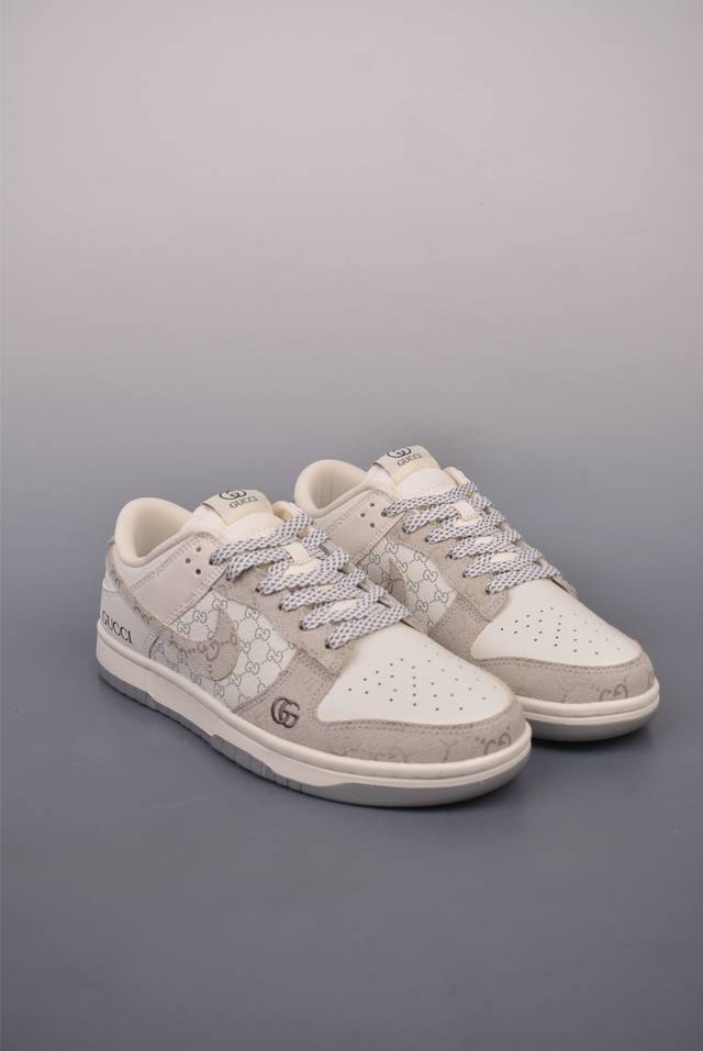 360 Nike Sb Dunk Low Gucci联名 纯原大厂出品 极力推荐 原装头层材料 独家版型蒸餾加工 帶來的是更好的视觉和脚感体验 大厂纯原品质出