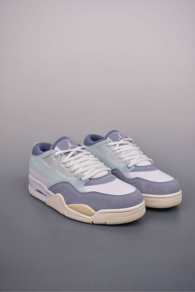 340 Nigel Sylvester X Jordan Air Jordan 4 Rm “Diffused Blue/Ashen Slate” 复刻白灰蓝