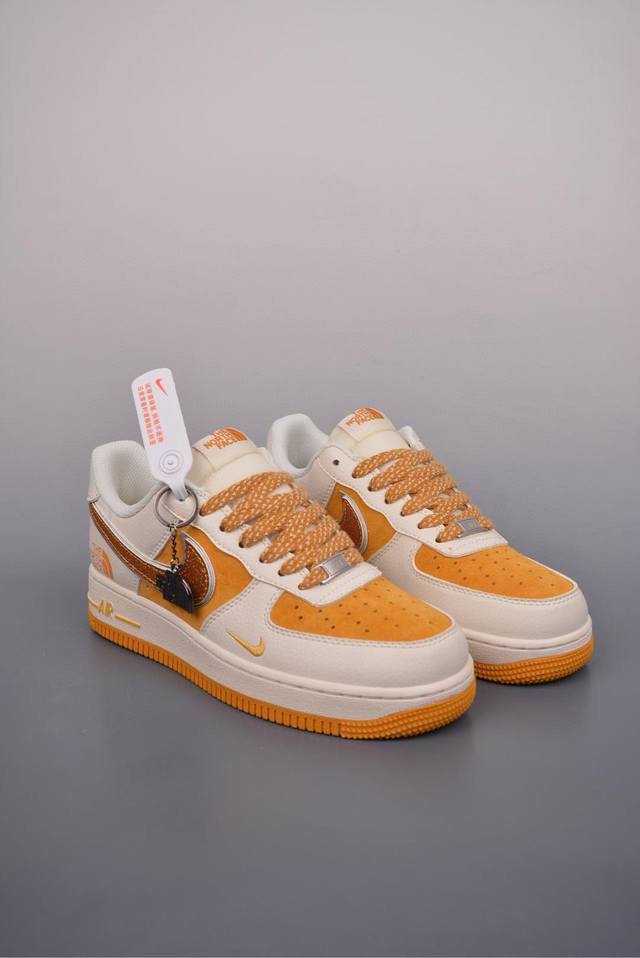 310 Nike Air Force 1 Low 北面联名 原楦头原纸板 打造纯正空军版型 专注外贸渠道 全掌内置蜂窝气垫 原盒配件 原厂中底钢印、拉帮完美