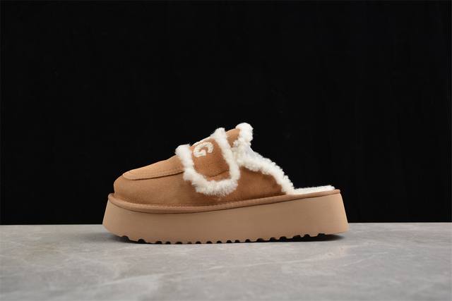 390 Ugg W Classic Coquette Clog Slipper Ii 科凯特2.0系列时尚居家穆勒风包头舒适保暖露跟半拖鞋广东原产#升级原楦原纸