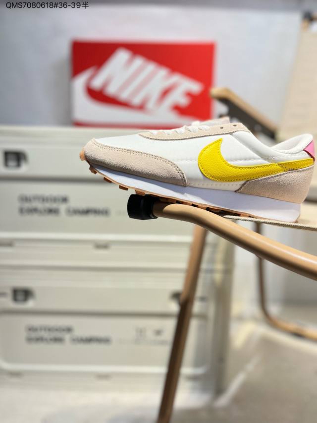140 耐克Nike Daybreak Sp 破晓系列华夫复古休闲运动慢跑鞋升级原楦原纸版开发数据#正确原厂长绒翻毛皮材质#水洗做旧效果 货号:Ck2351 Q