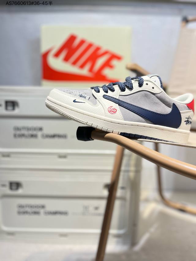 330 公司级头层皮乔丹Air Jordan 1 Low Aj1低帮系列篮球鞋 官方同步配色 原装级产物 #拒绝公底 立体鞋型 细节完美 高清洁度Sj2068
