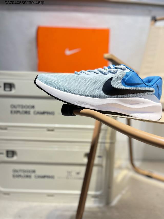 160（原140降价） Nike Revolution 7 跑步鞋 唯一原装公司级 原盒原标 正确版本 Xp内置气垫 正确双层组合底 双层网纱同步原版Fb220