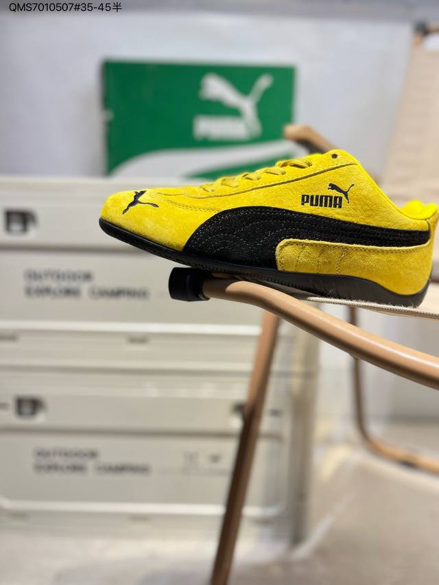 140 Puma Speedcat Og 彪马罗马阿莫尔系列百搭单品 复古运动休闲赛车跑鞋 以趣味十足又前卫复古的设计引领潮流将赛道精神融入街头时尚 开启前卫竞