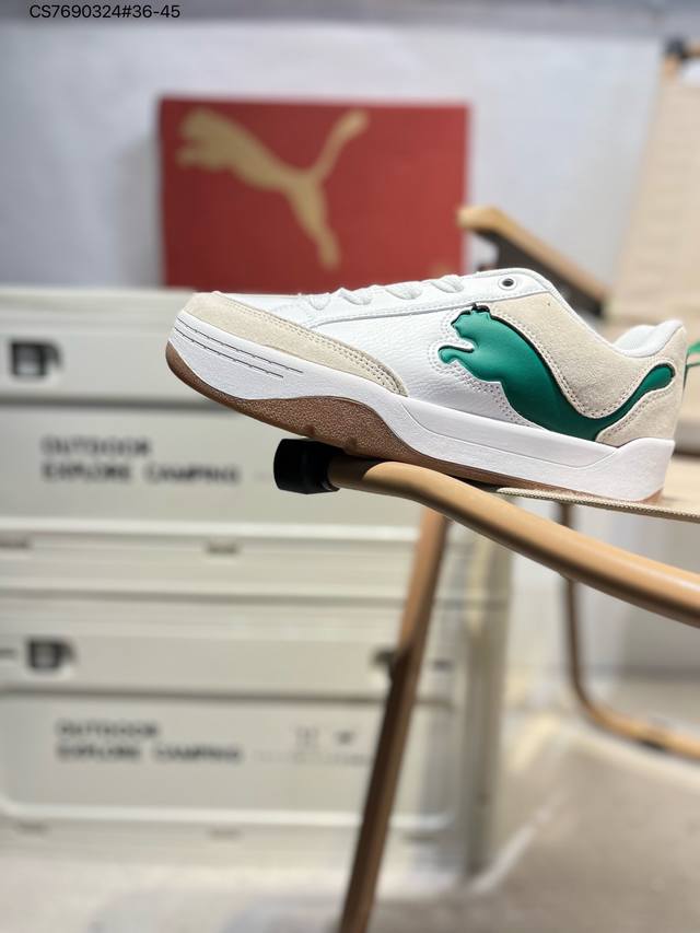 120 彪马 Puma 180 时尚增高显腿细 彪马全新面包鞋厚底百搭板鞋，面包鞋是整个2022年最具人气的鞋型之一，今年仍将是鞋圈主力。近日，Puma彪马推出