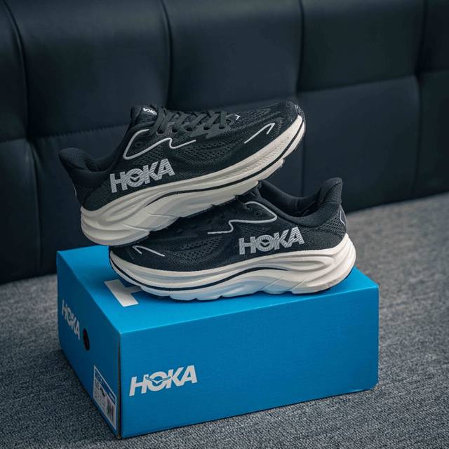 230 核心私 Hoka W Clifton 10 超轻厚底轻量跑步鞋市售最高品质 原版开发 正确后跟细节 区别市面通货版本 货号：1162032 尺码：36