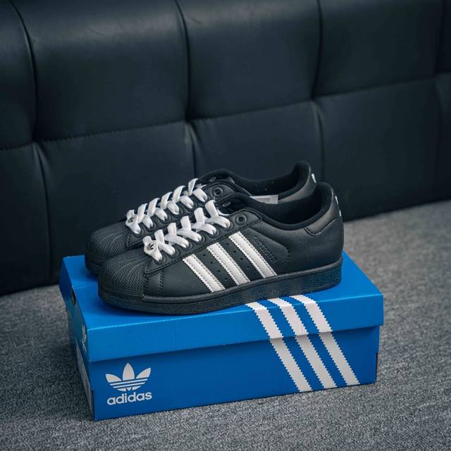 170 核心私 阿迪达斯Adidas三叶草 Originals Superstar Ii 贝壳头系列低帮经典百搭休闲运动板鞋 货号：Ji3538 尺码：36 3
