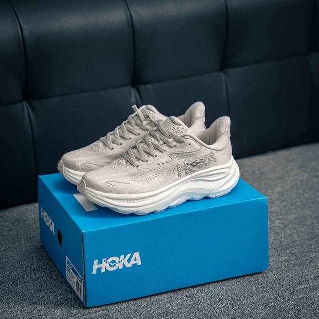 230 核心私 Hoka W Clifton 10 超轻厚底轻量跑步鞋市售最高品质 原版开发 正确后跟细节 区别市面通货版本 货号：1162035 尺码：36