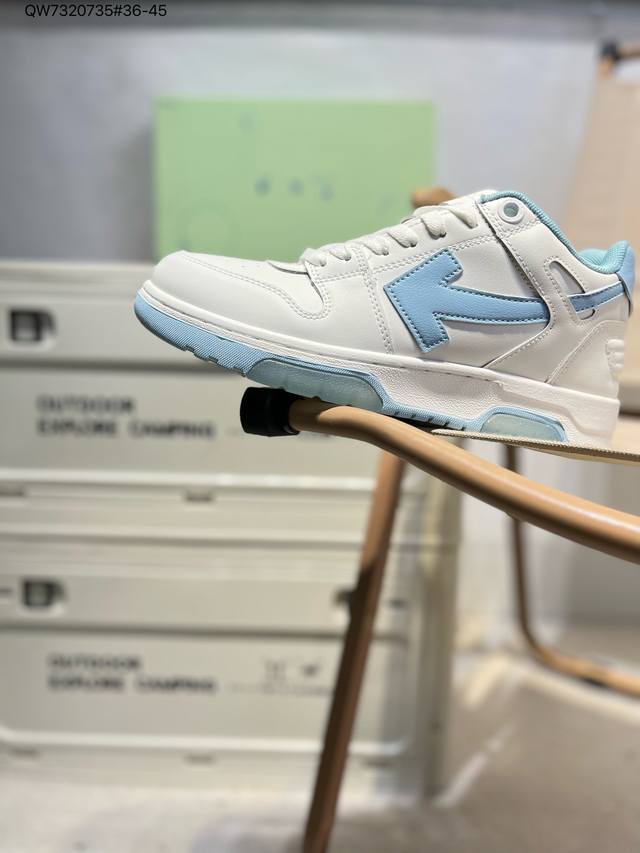 180 Off-White Out Of Office 低帮时尚板鞋 杨幂同款 原厂原档案开发，原盒原标，原厂头层皮料，官方原版设计，做工细节全方位对比原鞋 箭