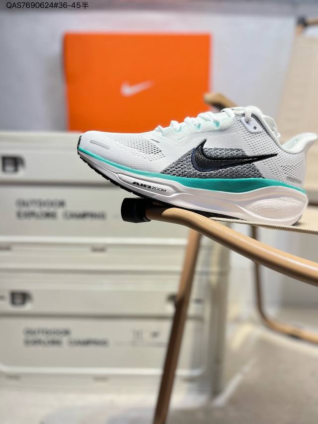 160 Nk Air Zoom Pegasus 41 登月跑鞋 登月41代超轻网面跑步鞋 脚跟区域营造出色舒适度，而在鞋底部分，搭载全掌型Zoom Air配置耐