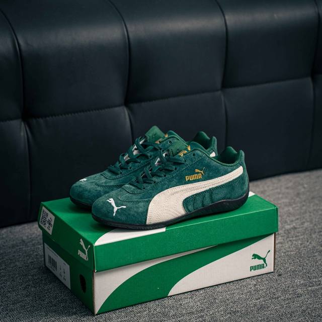 200 核心私 Puma Speedcat Og 1020 绿金标 彪马罗马阿莫尔系列 复古运动休闲赛车跑鞋 全球知名运动品牌Puma宝马赛车系列 融合了宝马车