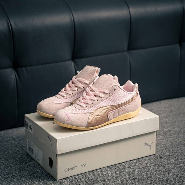 200 核心私 Puma Speedcat Og Open Yy粉 彪马罗马阿莫尔系列 复古运动休闲赛车跑鞋 全球知名运动品牌Puma宝马赛车系列 融合了宝马车