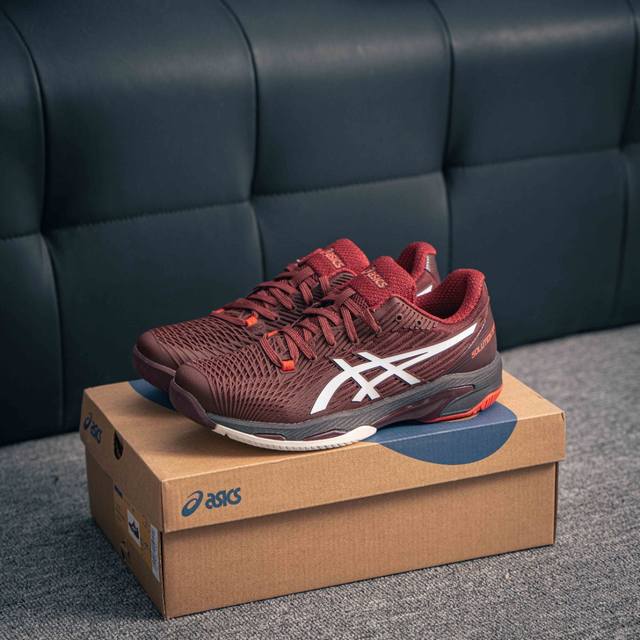 250 核心私 Asics Solution Speed Ff 2 亚瑟士轻量速度型网球鞋 Dynawrap 技术可提升稳定性 Flytefoam 科技打造轻量