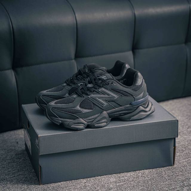 270 核心私 New Balance Nb9060系列 新百伦绒面革网布经典百搭防滑耐磨透气低帮生活休闲鞋 全套原楦原纸板原厂数据开发 进口三明治网面 原装进