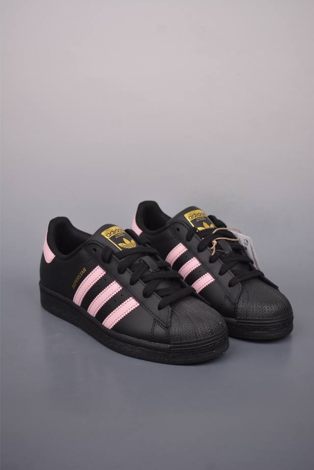 200 Adidas Originals Superstar 2025全新版本 贝壳头系列 渠道正品订单 诠释市场最高工艺水平 贝壳头经典小白板鞋 专柜上架同