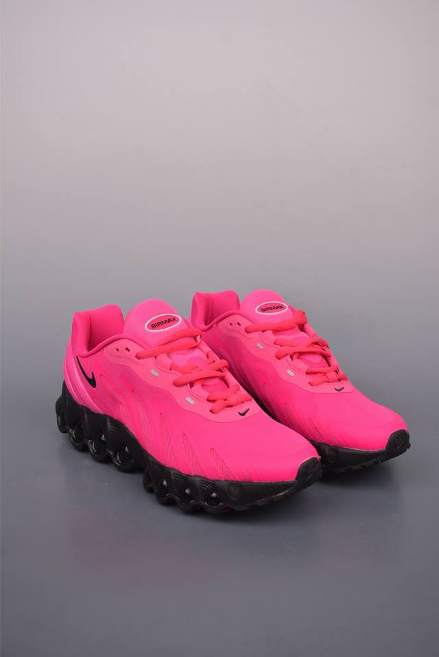250 Nike Air Max Dn8 全掌科技气垫 缓震运动跑鞋 Dn8的核心亮点在于其八腔气垫结构 根据不同部位设定的气压值专为行走设计 提供卓越的舒适