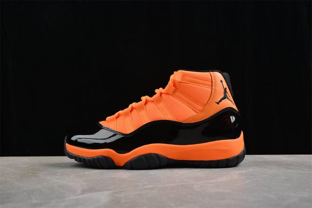 490 Air Jordan 11 Retro Aj11 乔11黑桔 高帮篮球鞋 Ct8012-800 尺码：40 40.5 41 42 42.5 43 44