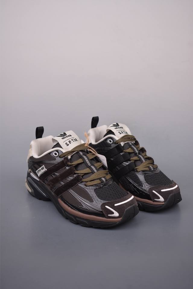 290 Song For The Mute X Adidas Originals Adistar Cushion 舒适防滑减震 复古跑鞋 鞋身材质上缎面、网眼