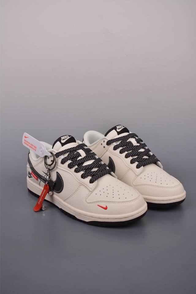 360 Nike Sb Dunk Low 米白黑 纯原大厂出品 极力推荐 原装头层材料 独家版型蒸餾加工 帶來的是更好的视觉和脚感体验 大厂纯原品质出货 清洁
