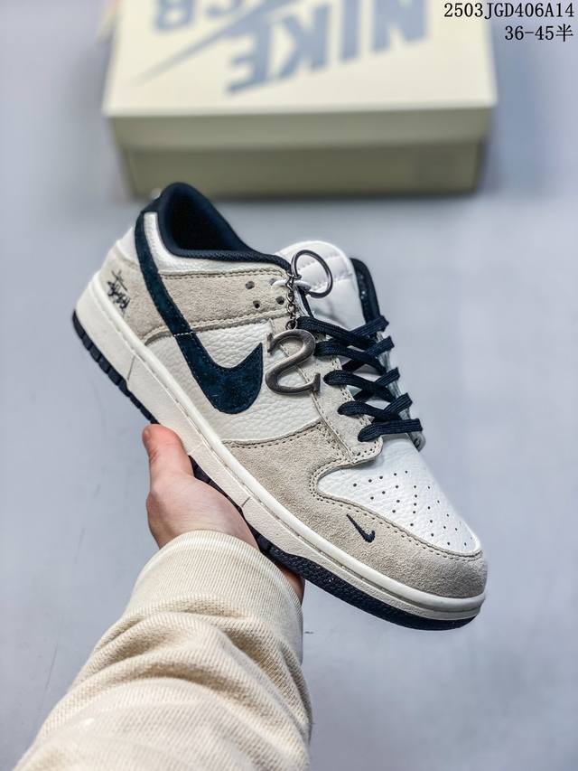 160 nk Sb Dunk Low 古驰联名-烟灰 周年高端定制 低帮休闲板鞋 Cf3688-003 #定制鞋盒 大厂纯原品质出货 超高清洁度 皮料切割干净无
