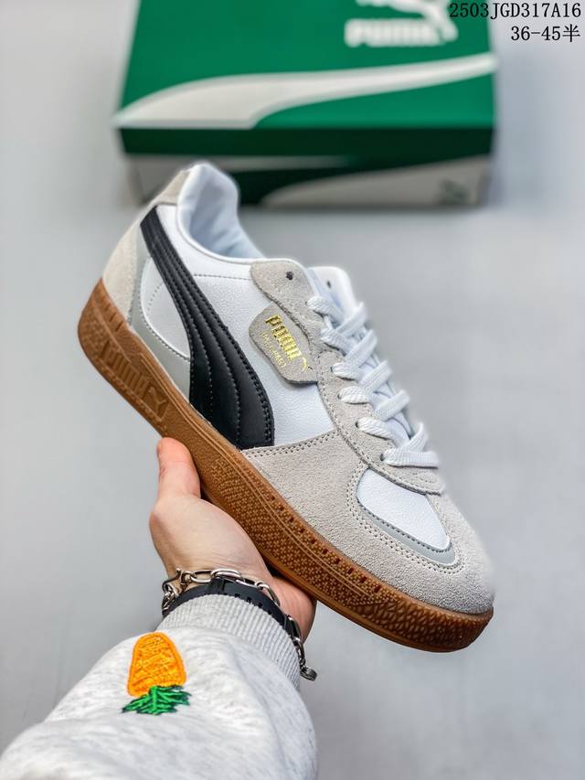 160 puma Palermo Moda Wns 休闲拼接耐磨透气低帮板鞋 男女款 尺码：见图 编码：03Jgd317A16