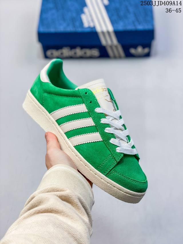 140 真标阿迪达斯三叶草Adidas Originals Jabbar Lo 系列绅士德训足球风百搭低帮休闲运动板鞋 货号:Ji3431 尺码:36-45 编