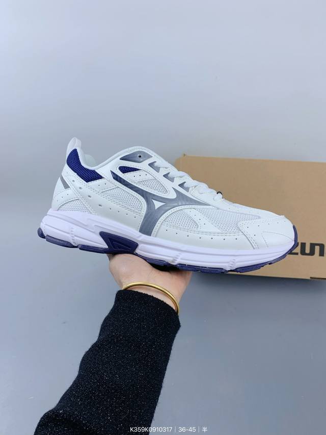 ：180 公司级Mizuno Racer S 美津浓 复古潮流 低帮 训练跑步鞋 size：如图 编码：K359K0910317