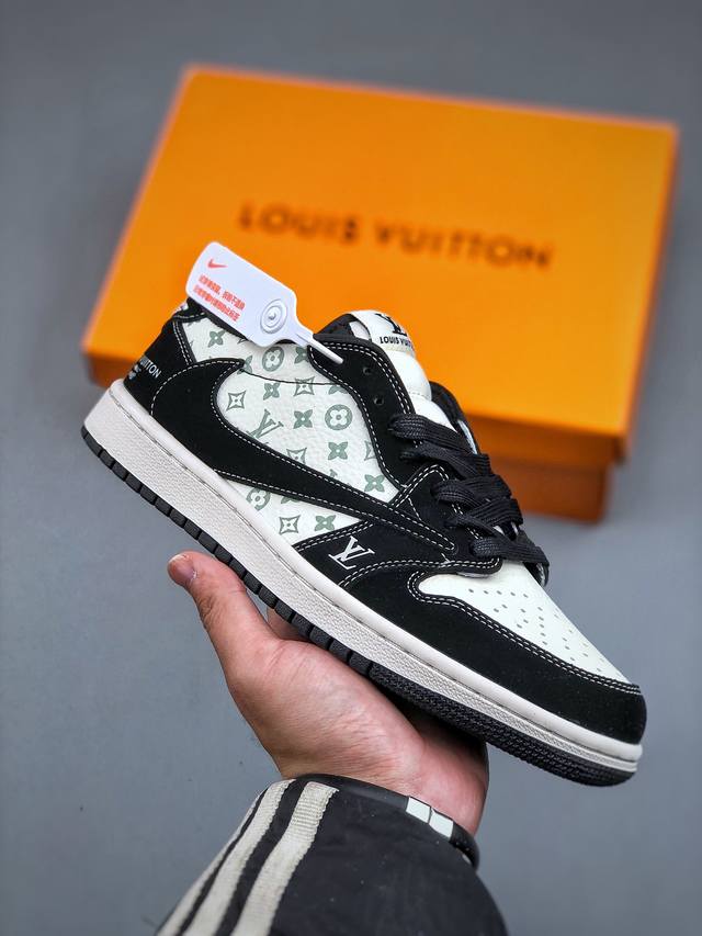 210 Nike Air Jordan 1 Low 定制配色定制Aj联名-高端定制 低帮复古文化板鞋 #定制鞋盒 大厂纯原品质出货 超高清洁度 皮料切割干净无任