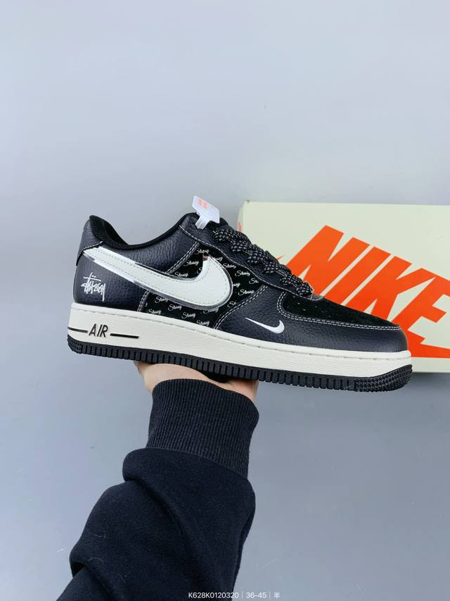 ：210 公司级Nike Air Force 1 '07 Low 空军一号 低帮 运动鞋 休闲鞋 折边针车 工艺难度大 原楦头原纸板 原装鞋盒 定制五金配件