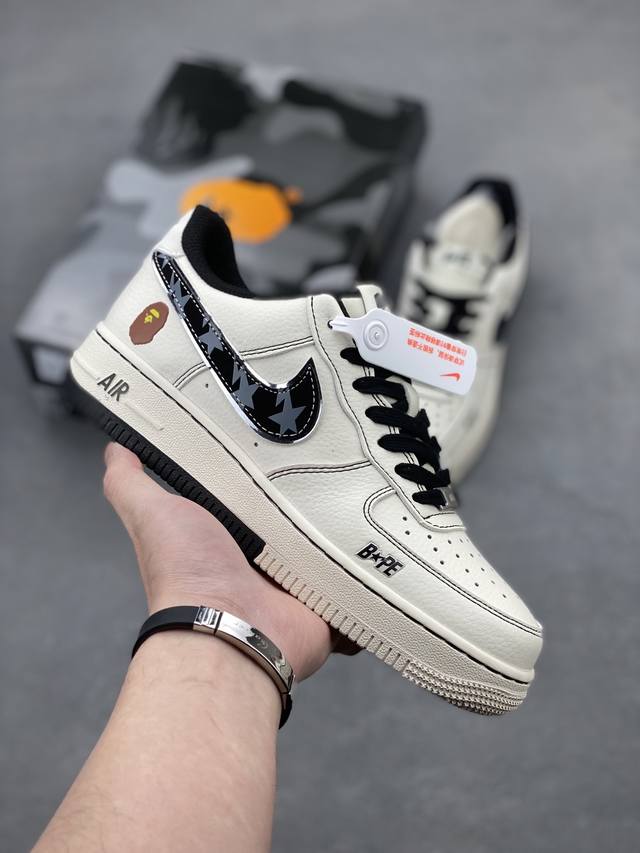 本地自取340 海外限量发售！公司级Nike Air Force 1 '07 Low 空军一号 低帮 运动鞋 休闲鞋 折边针车 工艺难度大 原楦头原纸板 原装鞋