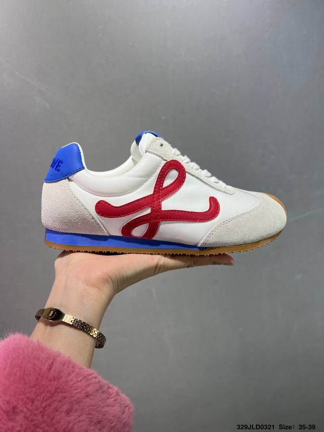 230 公司级罗意威/Loewe 2025 | Ballet Runner 早春新款爆款芭蕾舞鞋 不对称鞋头造型 外贸出口订单 广东原厂 作为Loewe的标志性