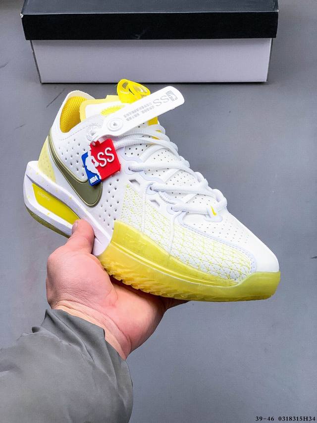 230 nike Air Zoom G.T.Cut 3 Ep 耐克新款实战系列篮球鞋 #全掌React+Zoom Strobel+后跟Zoom 离地面更近的设计
