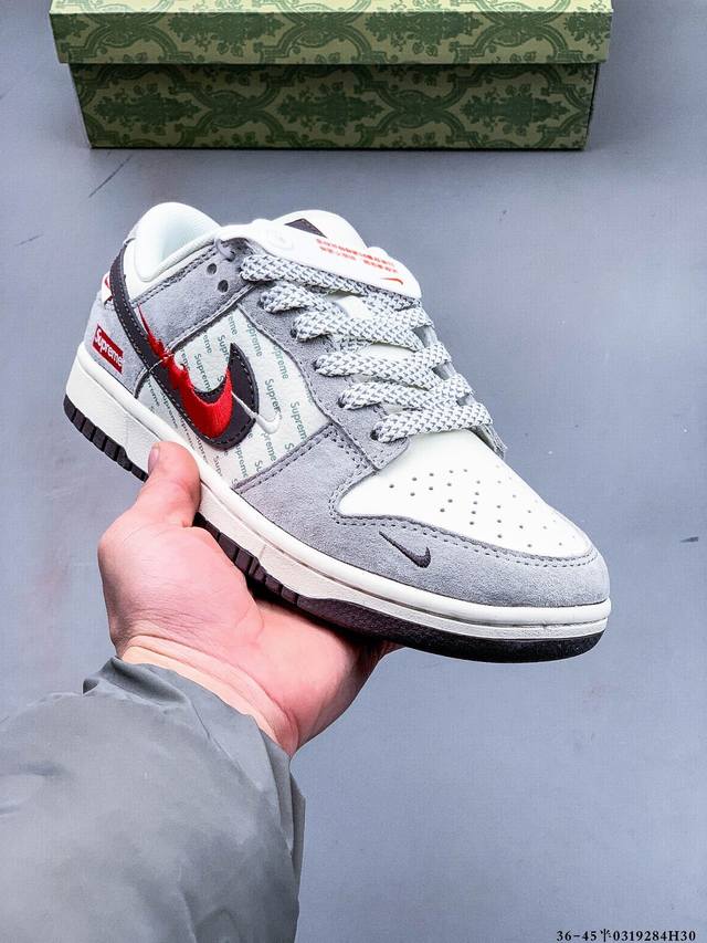 210 nike Dunk Sb Low耐克 低帮滑板鞋 纯原生产线！头层带芯片！打造市面Dunk Sb系列标杆！ 全套原厂纸板，原楦头，唯一越南进口贝利皮！一