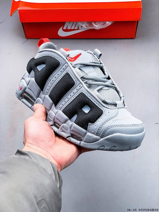 210 耐克 Nike Air More Uptempo 皮蓬大Air 经典复古高街百搭篮球鞋 0319284H30