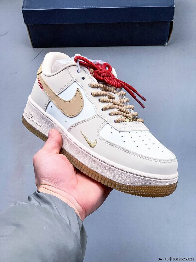 160 真标半码！耐克Nike Air Force 1 Low 空军一号低帮经典百搭休闲板鞋 0319525X22