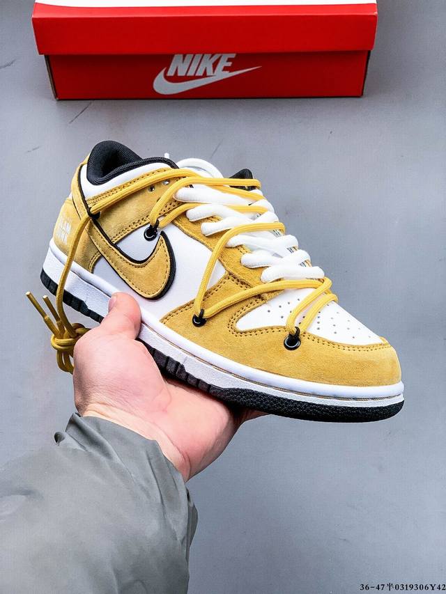 290 nike Dunk Sb Low耐克 低帮滑板鞋 纯原生产线！头层带芯片！打造市面Dunk Sb系列标杆！ 全套原厂纸板，原楦头，唯一越南进口贝利皮！一