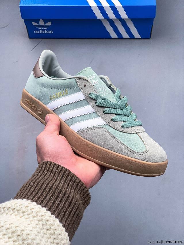 170 真标半码！阿迪达斯Adidas Gazelle 低帮复古百搭休闲运动板鞋 0320284H24