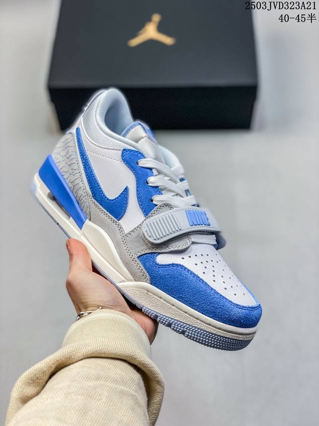 220 air Jordan Legacy 312 乔丹篮球鞋系列 号称 “最强三合一” 的 Jordan Legacy 312，自然有着杂交结合的设计，它的名